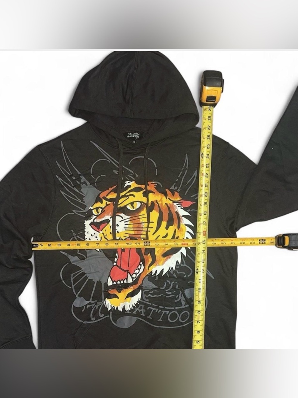 Ed Hardy black tiger hoodie Brand New with Tags 🐅 - Picture 6 of 6
